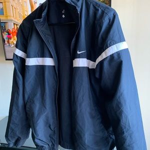 Dark blue Nike windbreaker